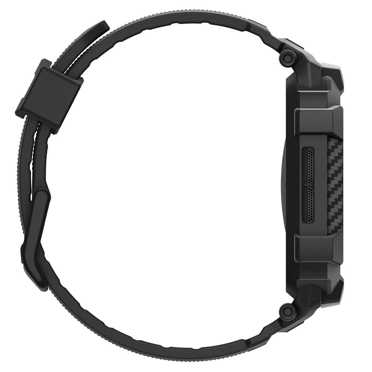 Spigen Rugged Armor Pro 2, matte black - Apple Watch 11 46mm (5)