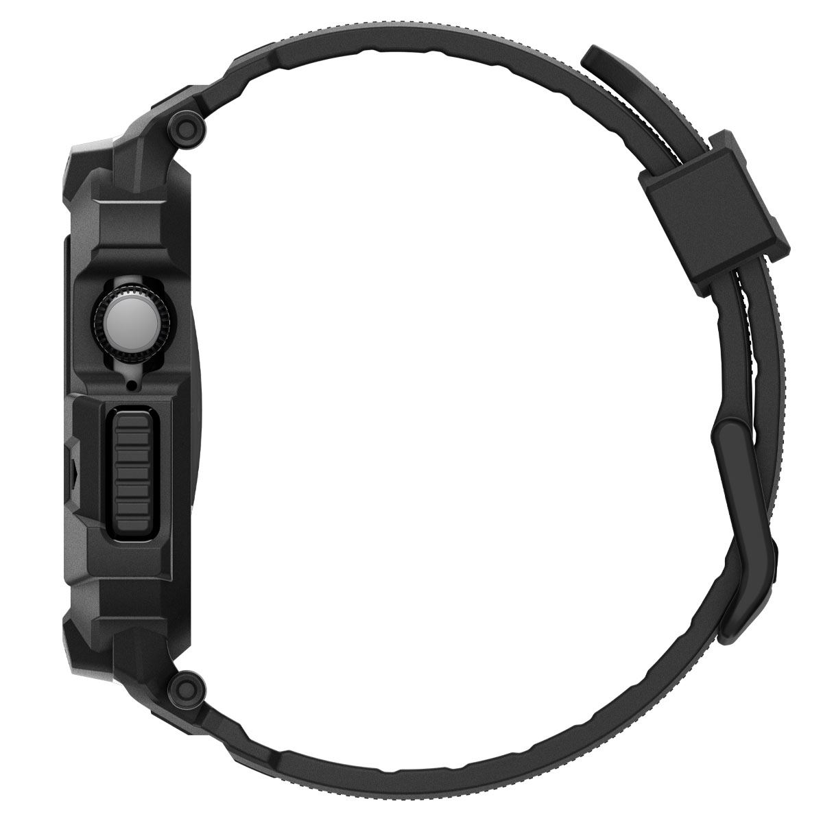 Spigen Rugged Armor Pro 2, matte black - Apple Watch 11 46mm (6)