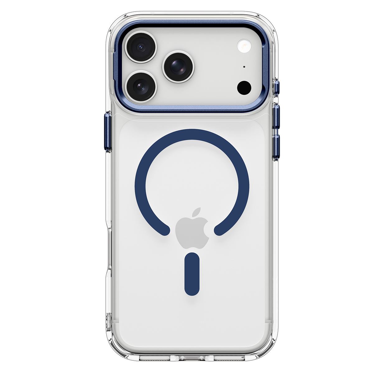 Spigen Ultra Hybrid Optik S MagSafe, clear deep blue - iPhone 18 Pro/17 Pro (3)