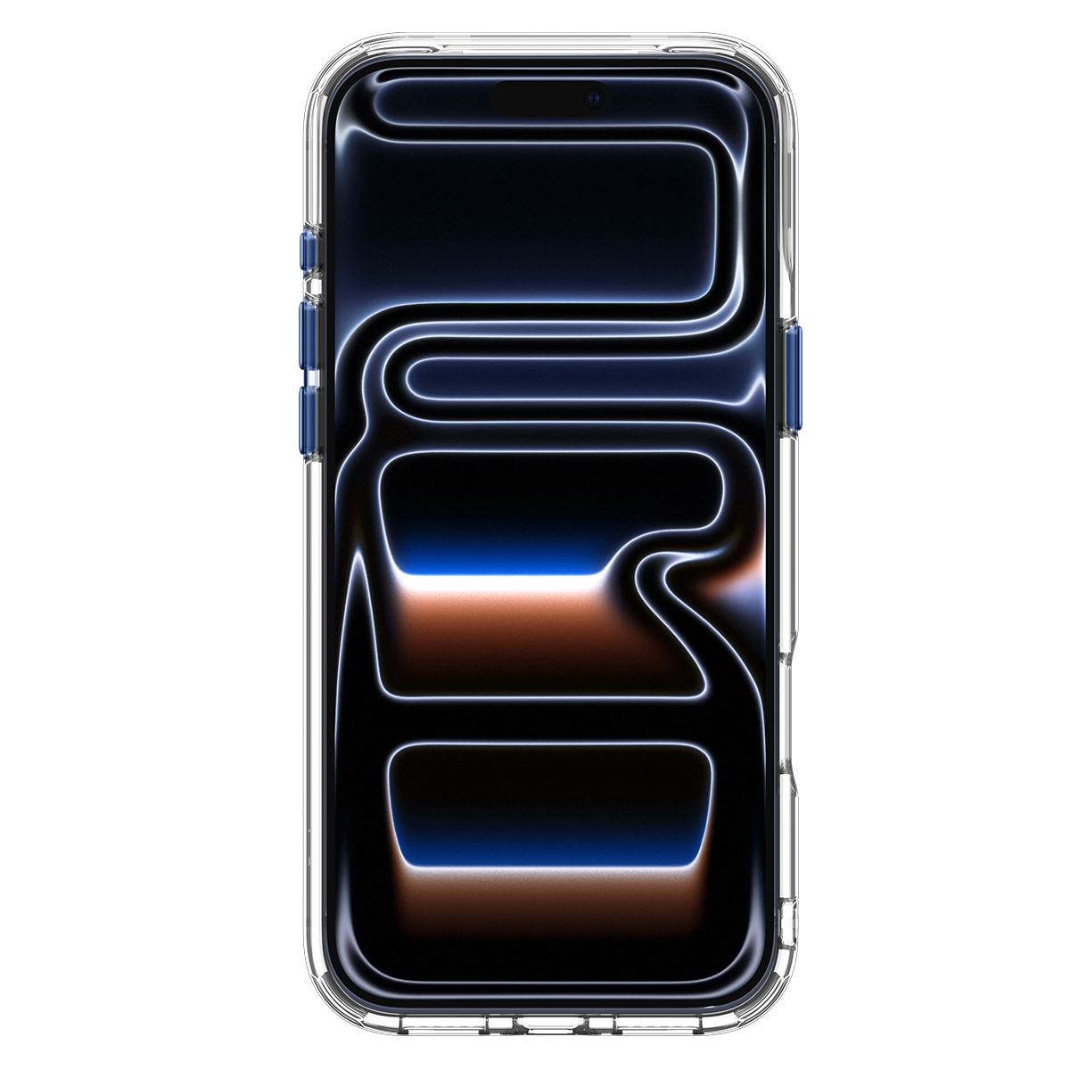 Spigen Ultra Hybrid Optik S MagSafe, clear deep blue - iPhone 18 Pro/17 Pro (4)