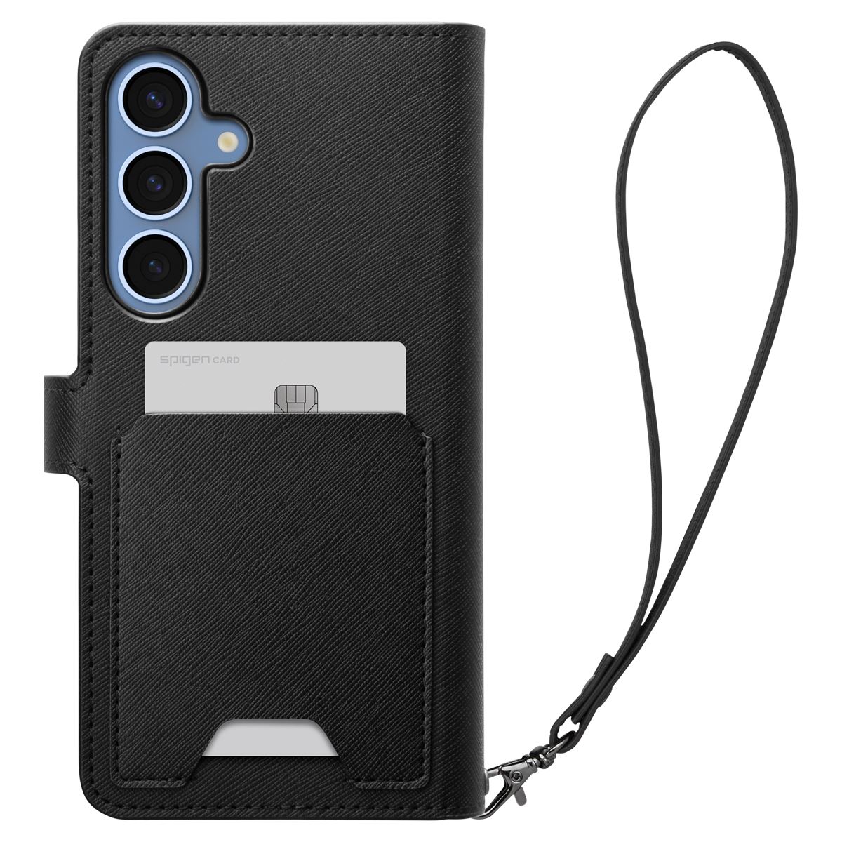 Spigen Wallet S, black - Samsung Galaxy S25+ (4)