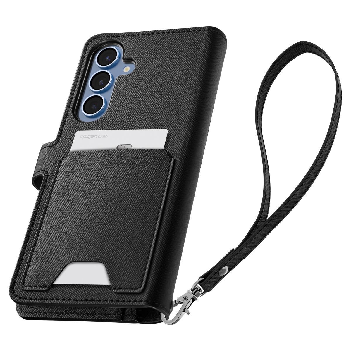 Spigen Wallet S, black - Samsung Galaxy S25+ (6)