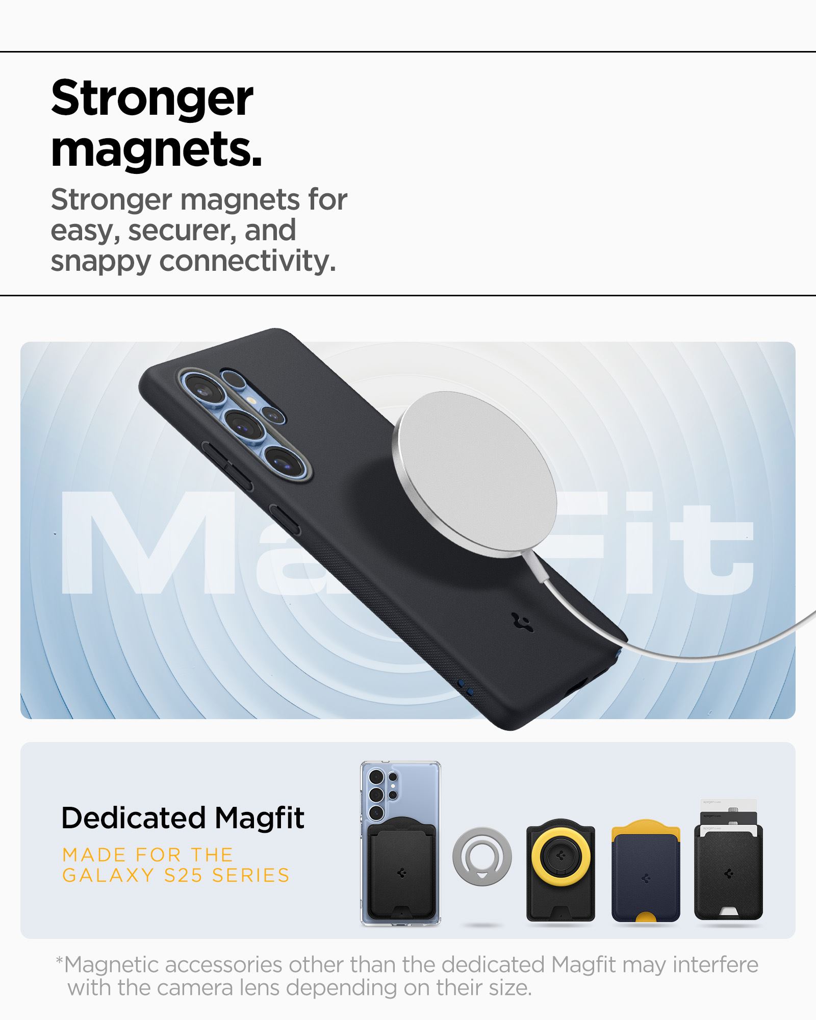 Spigen Nano Pop MagSafe, black sesame - Samsung Galaxy S25 Ultra (15)