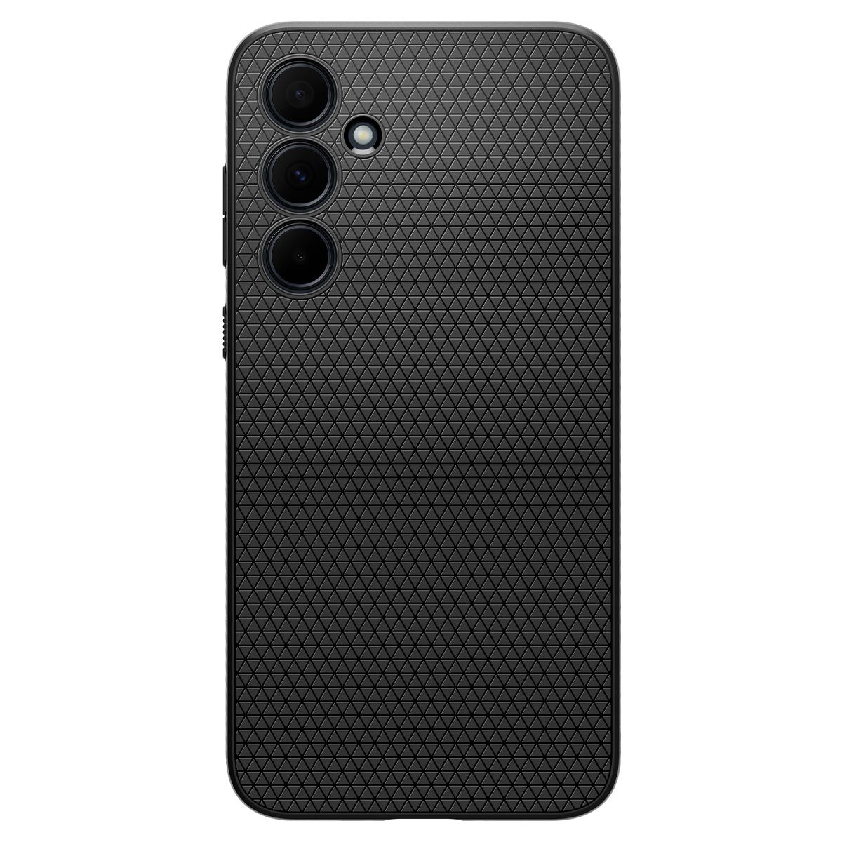 Spigen Liquid Air, matte black - Samsung Galaxy A35 (2)