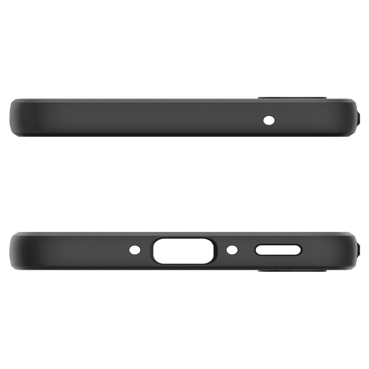 Spigen Liquid Air, matte black - Samsung Galaxy A35 (5)