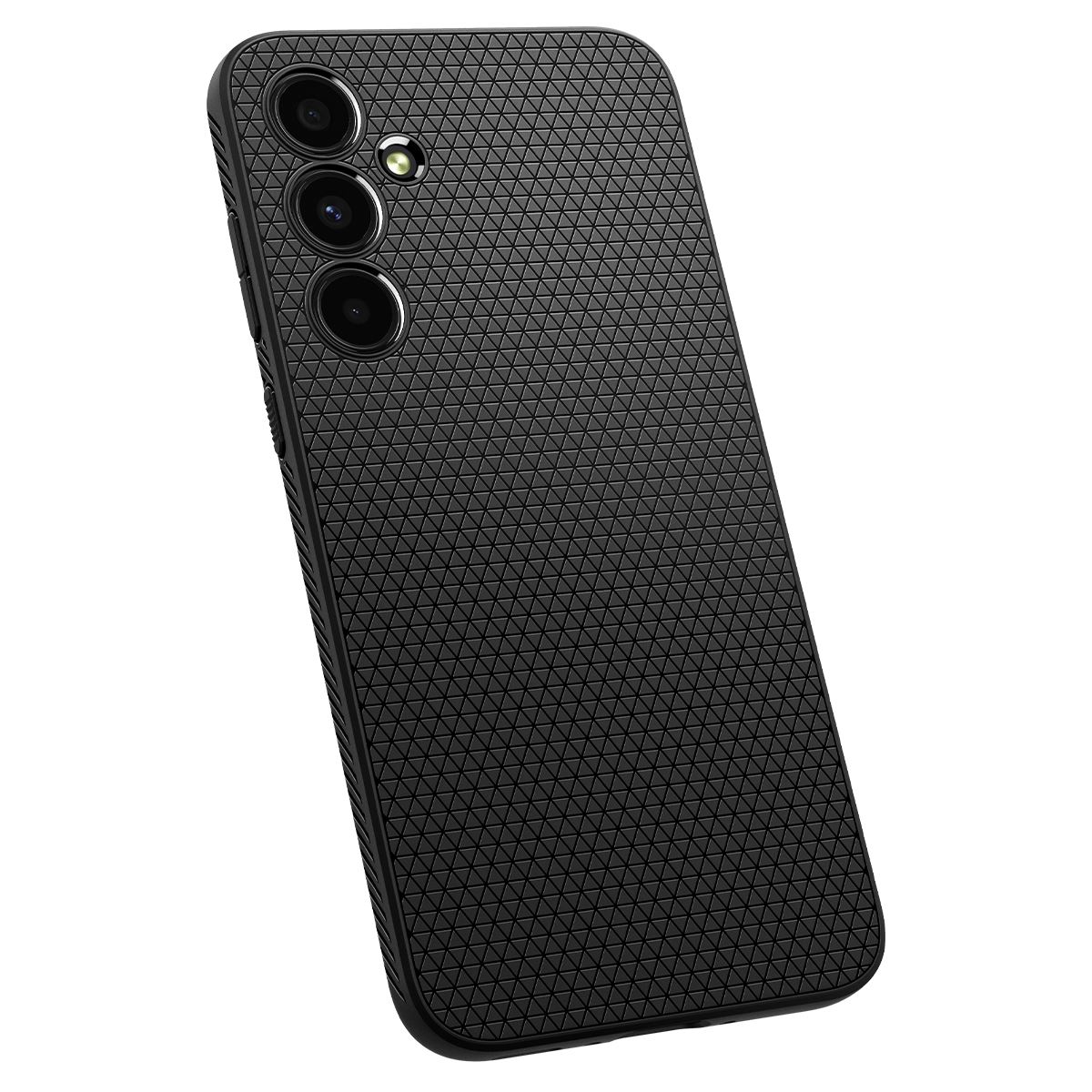 Spigen Liquid Air, matte black - Samsung Galaxy A35 (9)