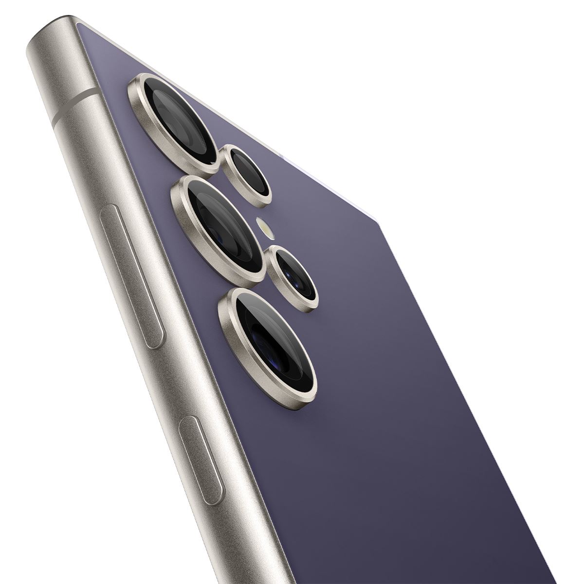 Spigen Glass tR EZ Fit Optik Pro 2 Pack, violet - Samsung Galaxy S24 Ultra (3)