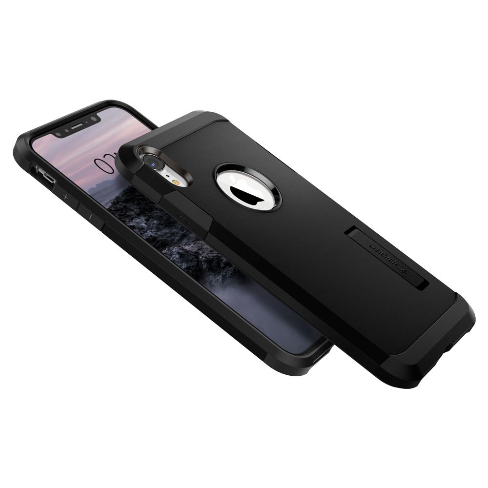 Spigen Tough Armor, black - iPhone XR (3)