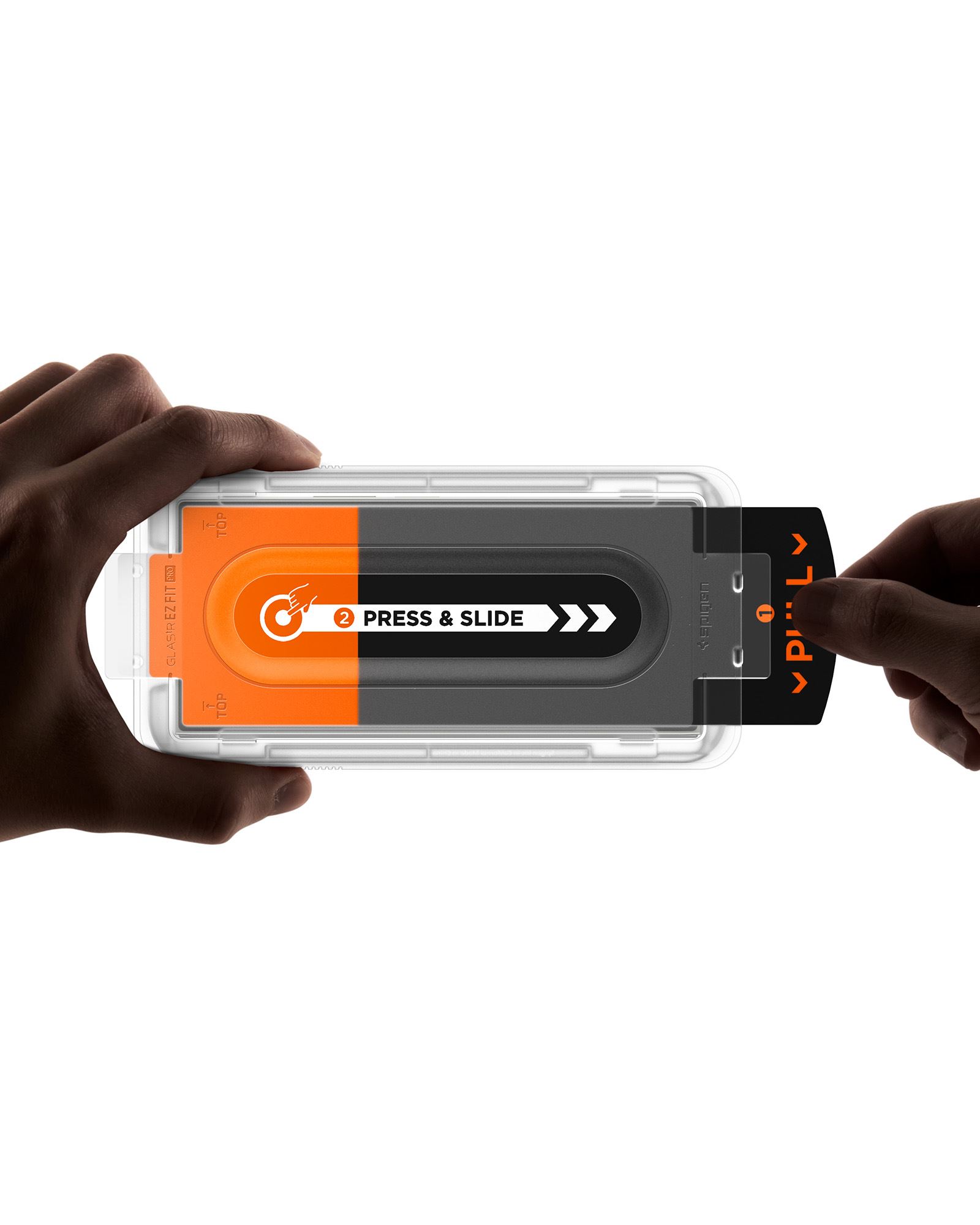 Spigen Glass tR EZ Fit Pro HD 2 Pack - Samsung Galaxy Z Fold7 (4)