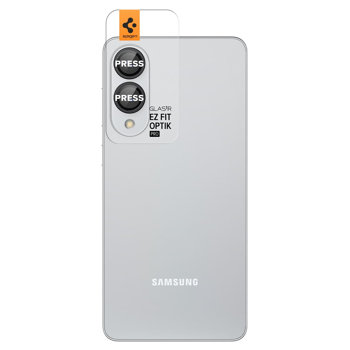 Spigen Glass tR EZ Fit Optik Pro HD 2 Pack, black - Samsung Galaxy S25 Edge (2)