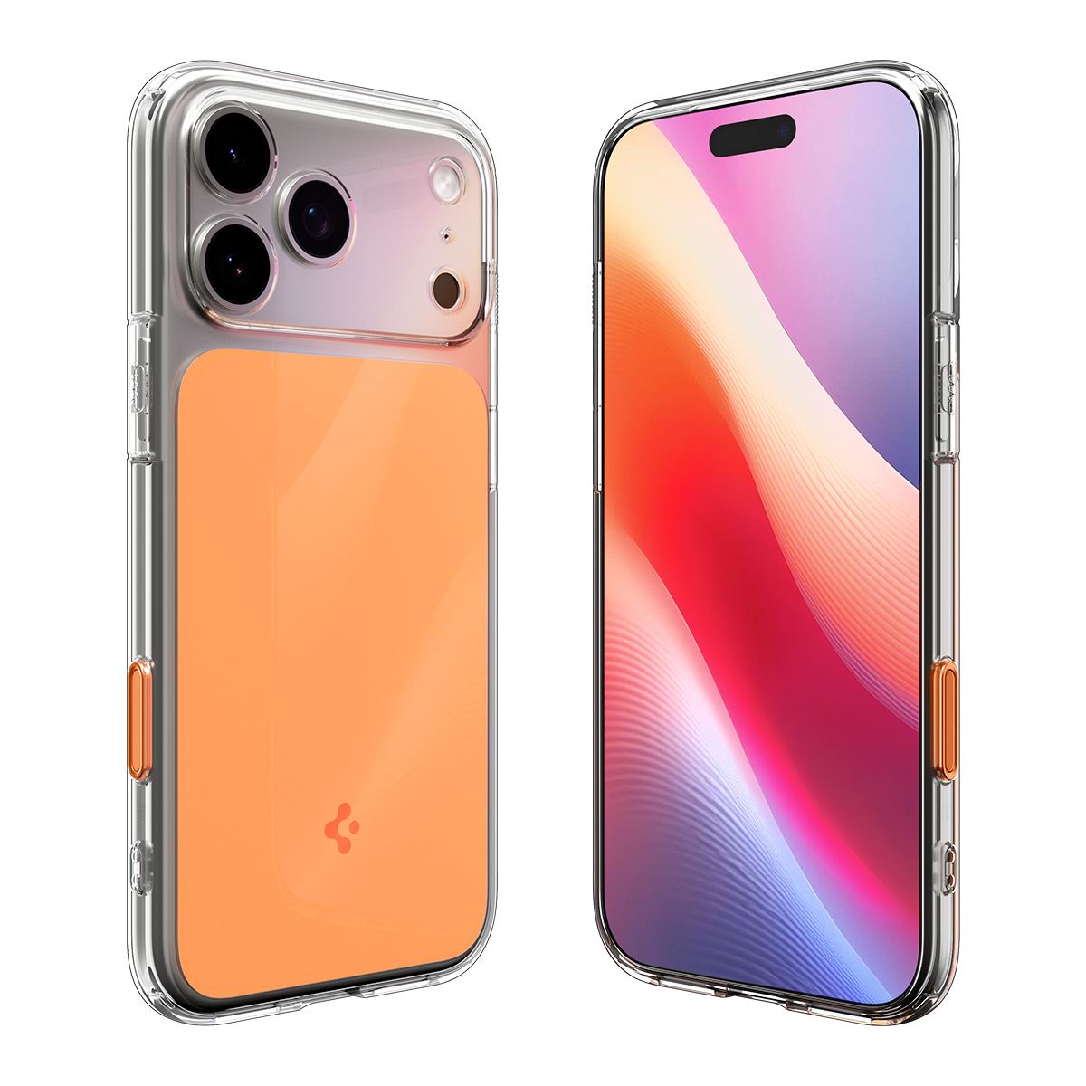 Spigen Ultra Hybrid T MagSafe, glossy orange - iPhone 17 Pro Max (7)