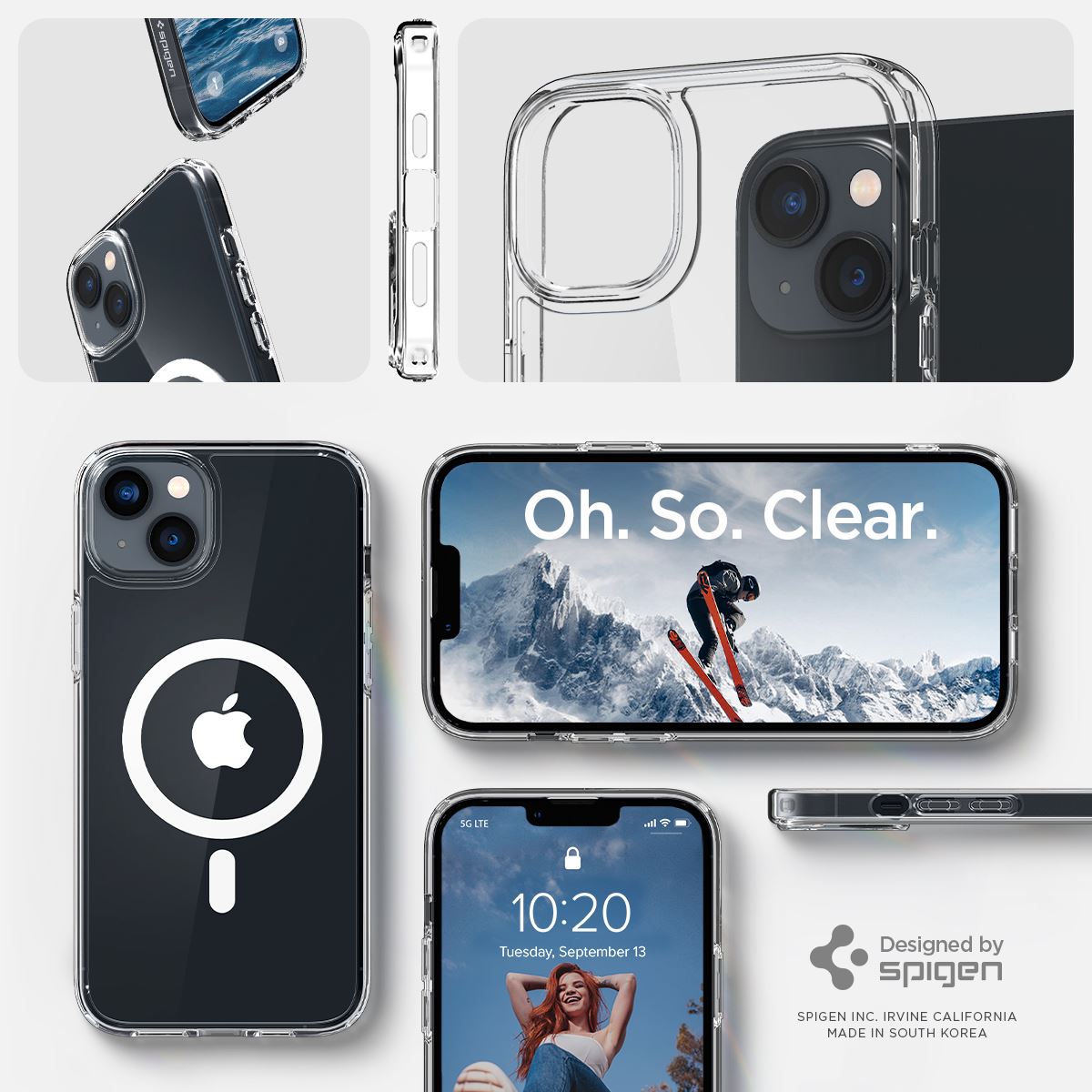 Spigen Crystal Hybrid MagSafe, white - iPhone 14 Plus (15)