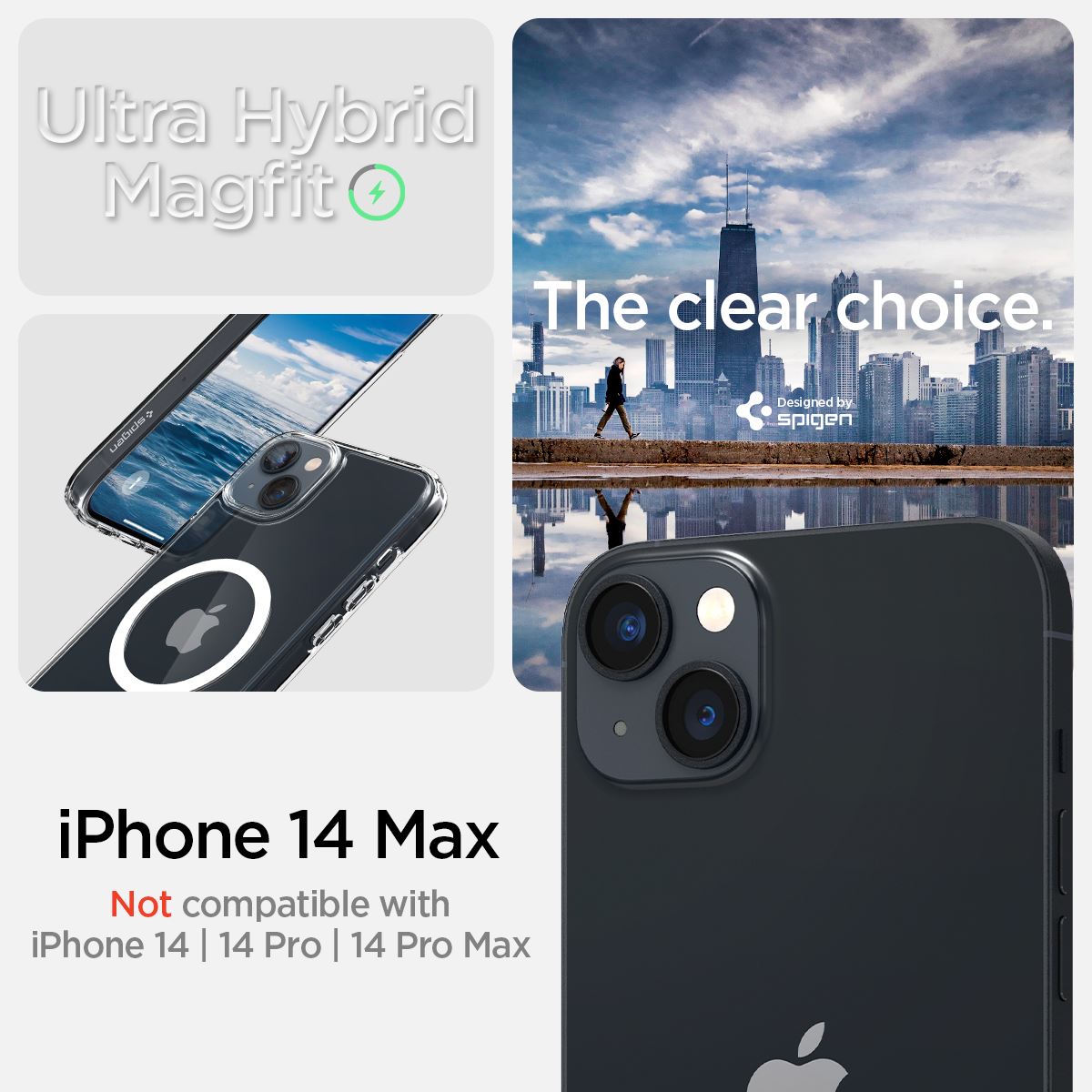 Spigen Crystal Hybrid MagSafe, white - iPhone 14 Plus (9)
