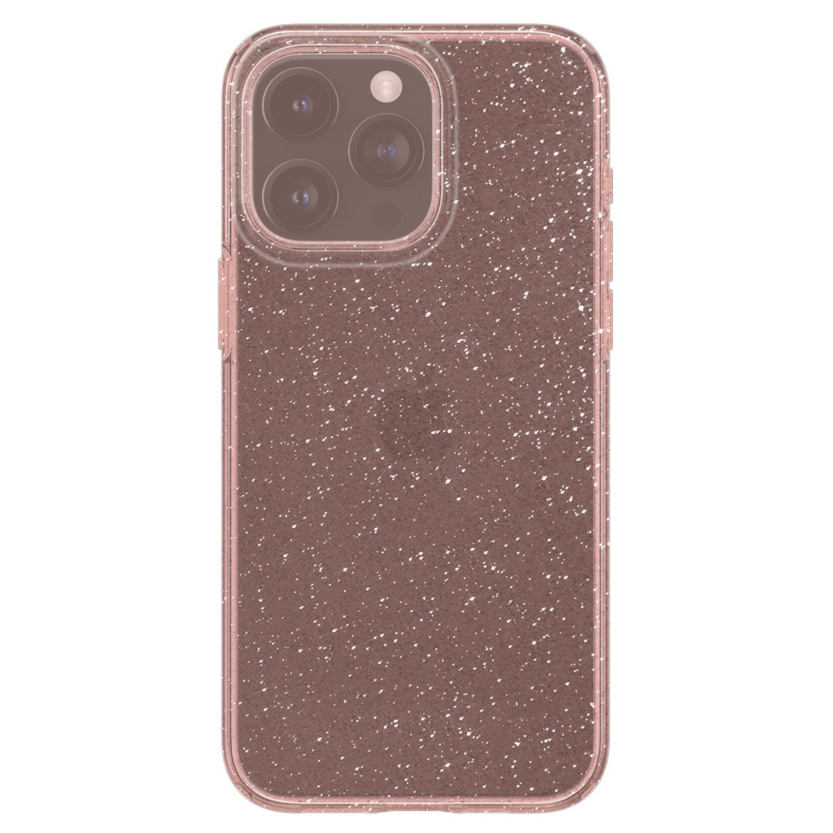 Spigen Liquid Crystal Glitter, rose quartz - iPhone 15 Pro Max (2)
