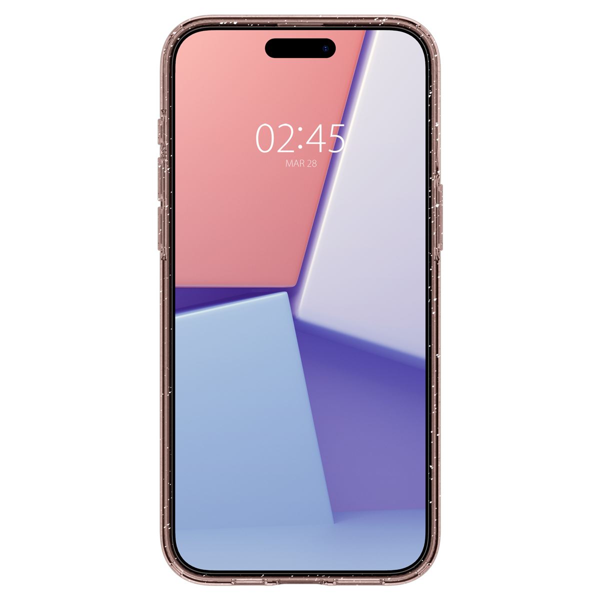 Spigen Liquid Crystal Glitter, rose quartz - iPhone 15 Pro Max (3)