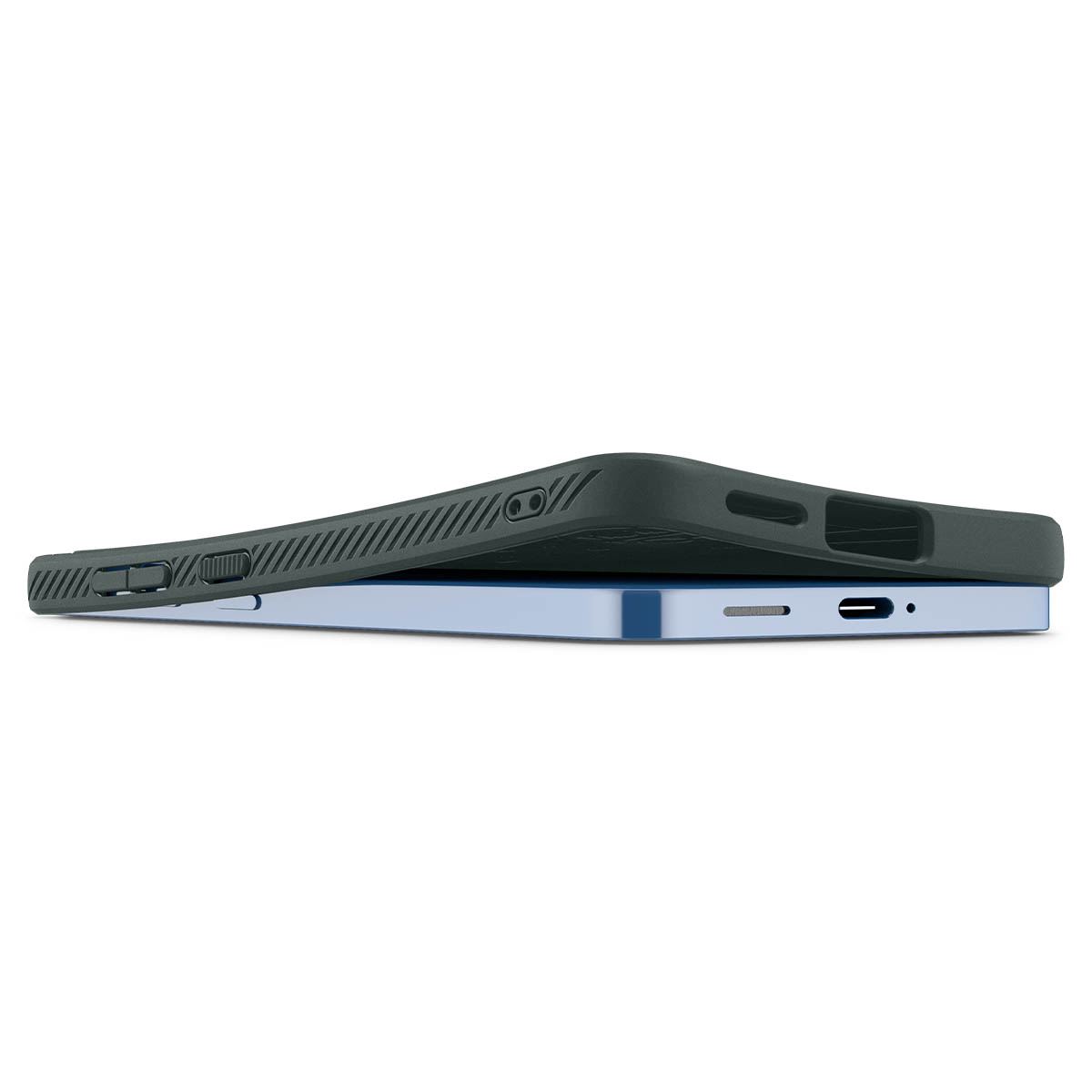 Spigen Liquid Air, abyss green - Samsung Galaxy S25 (11)