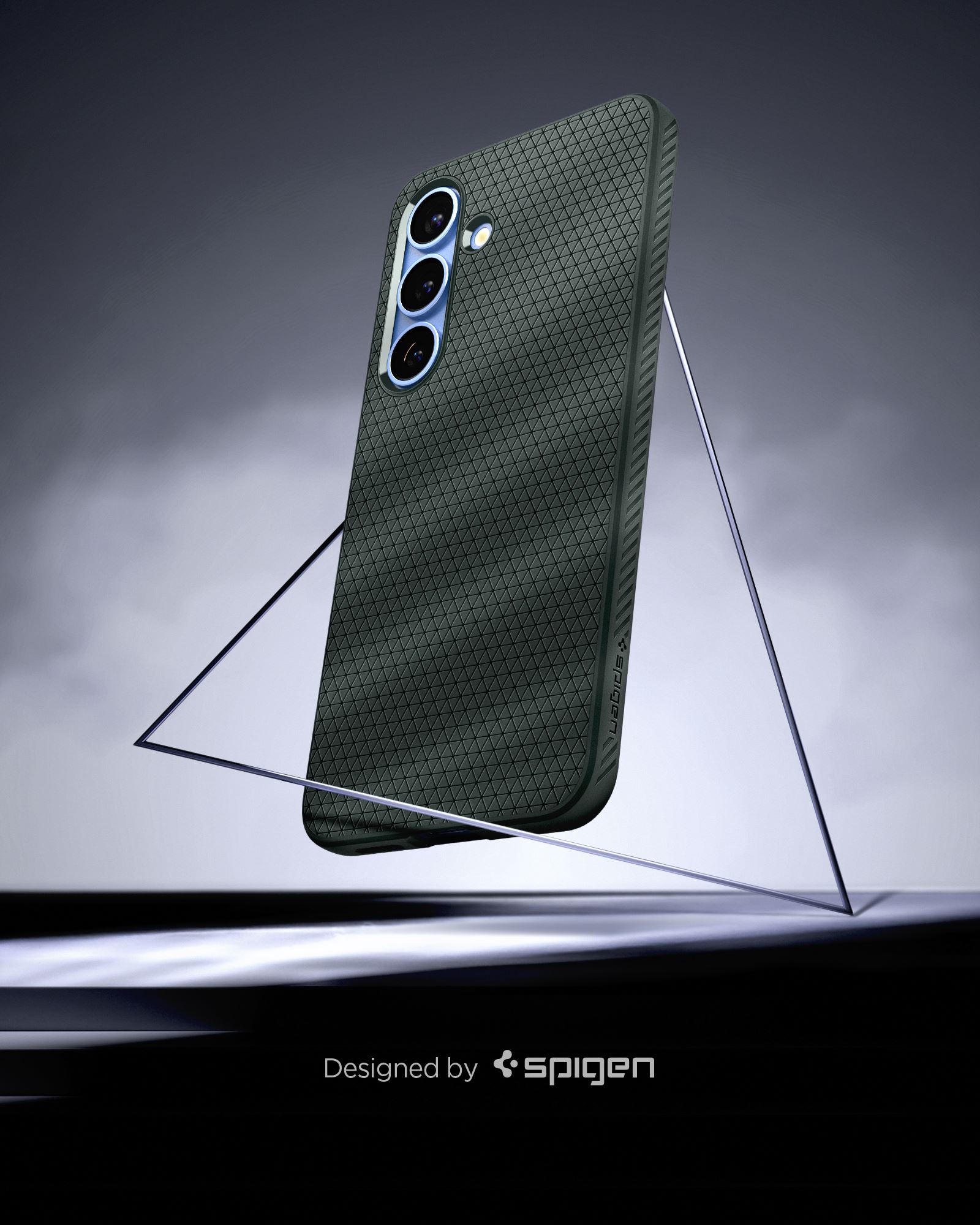 Spigen Liquid Air, abyss green - Samsung Galaxy S25 (13)