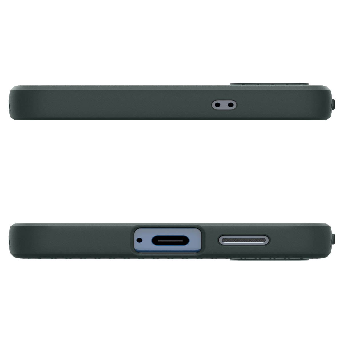 Spigen Liquid Air, abyss green - Samsung Galaxy S25 (6)