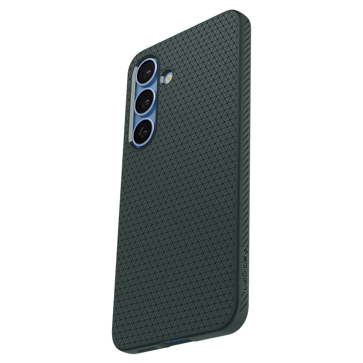 Spigen Liquid Air, abyss green - Samsung Galaxy S25 (7)