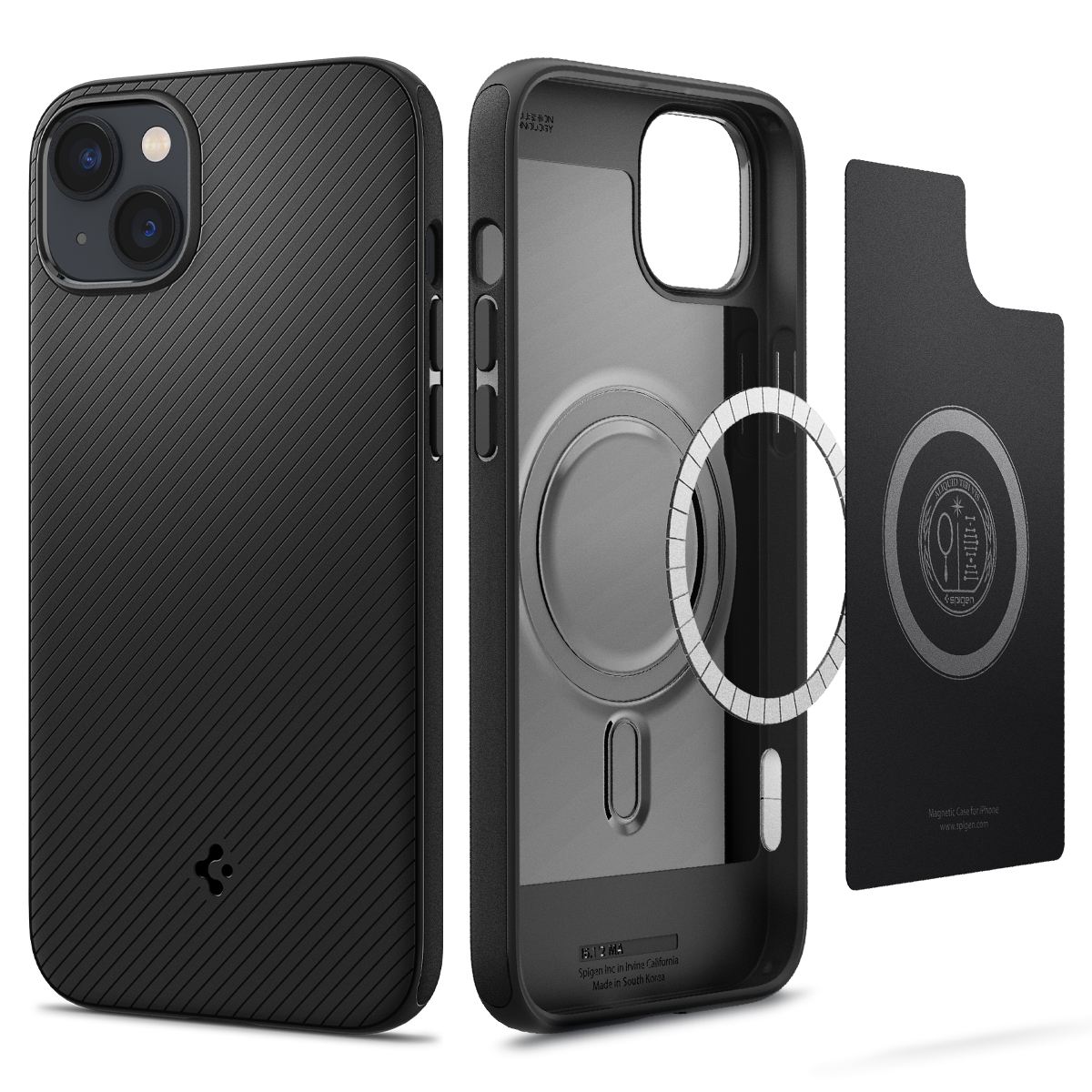 Spigen Mag Armor MagSafe, matte black - iPhone 14 (1)