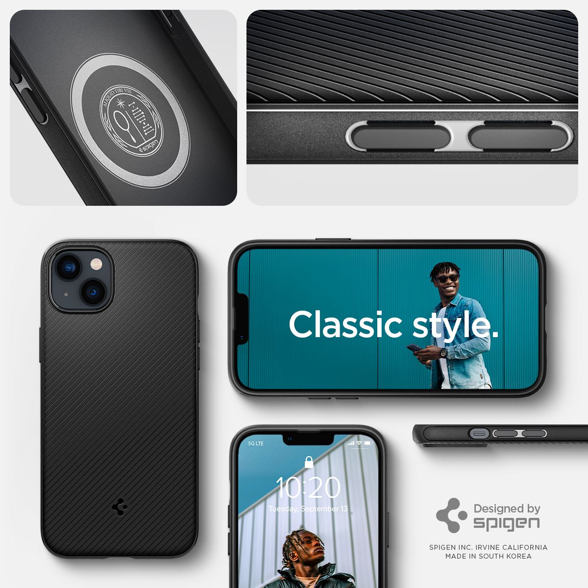 Spigen Mag Armor MagSafe, matte black - iPhone 14 (17)