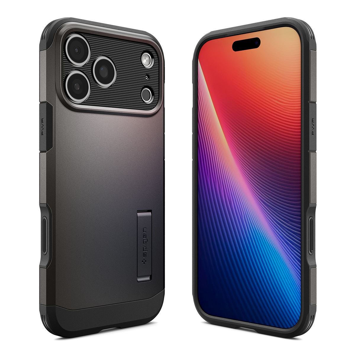 Spigen Tough Armor T MagSafe, gunmetal - iPhone 17 Pro Max (8)