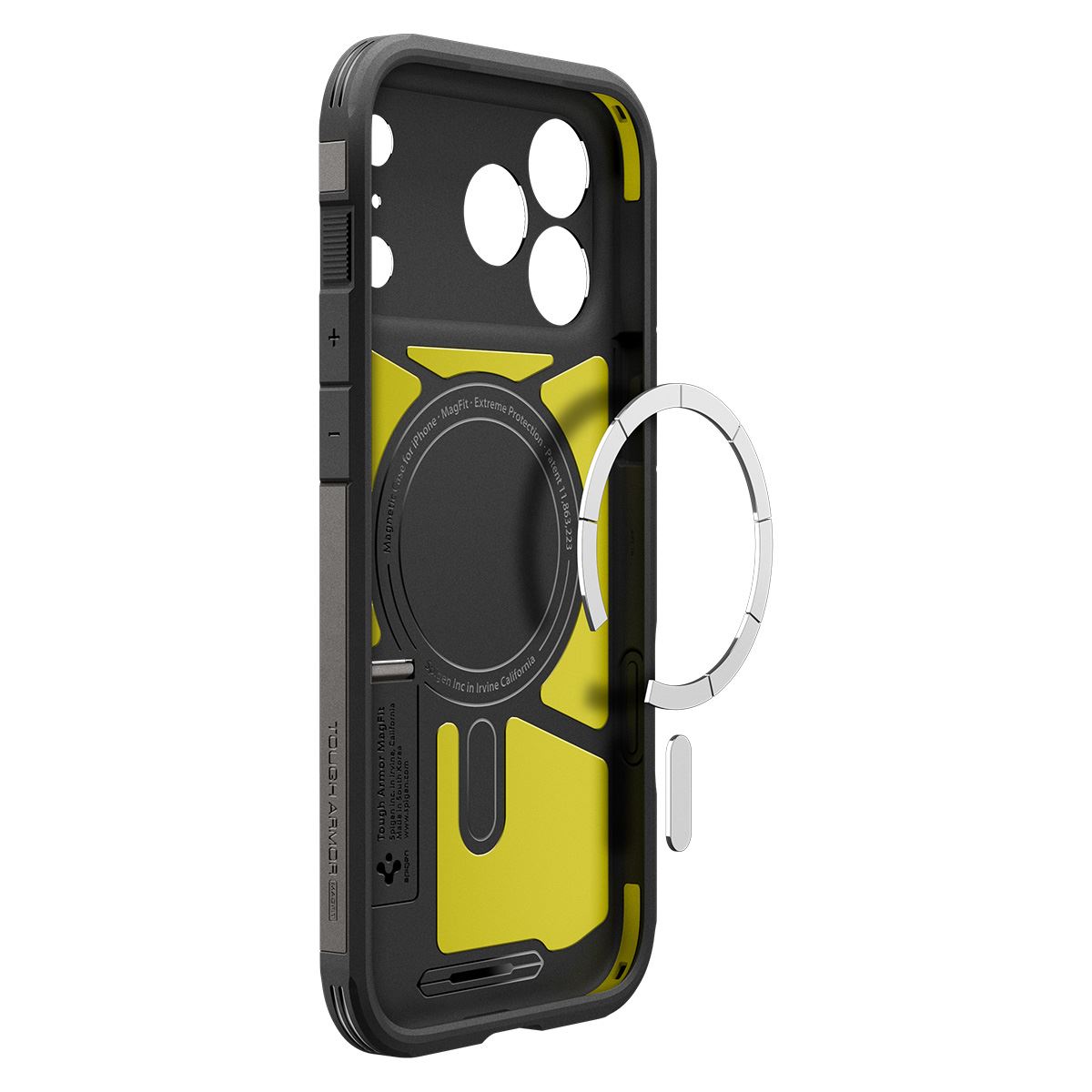 Spigen Tough Armor T MagSafe, gunmetal - iPhone 17 Pro Max (9)