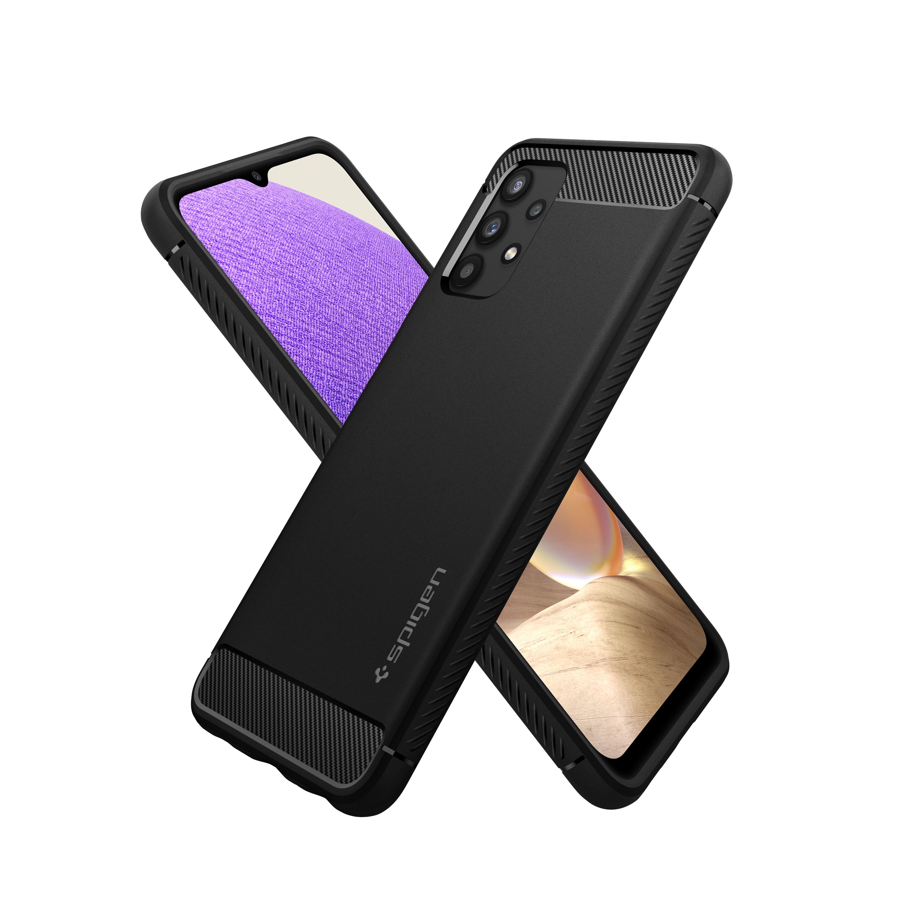 Spigen Rugged Armor, black - Galaxy A32 5G (3)
