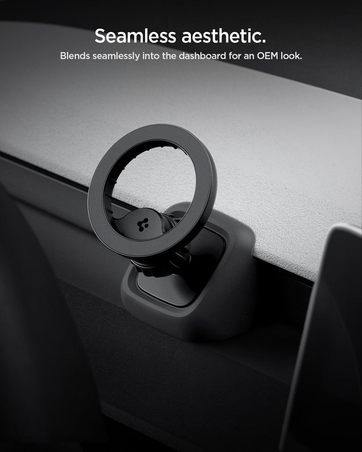 Spigen Tesla Airvent MagSafe Mount TAM100, black - Tesla Model 3(2024)/Y(Juniper) (12)