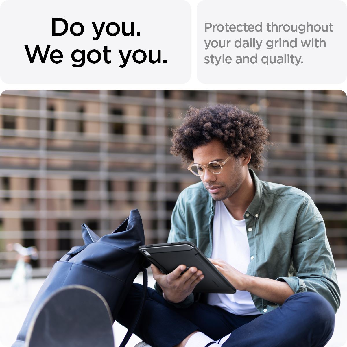Spigen Rugged Armor, black - iPad 10.9" 2022/11" 2025 (12)