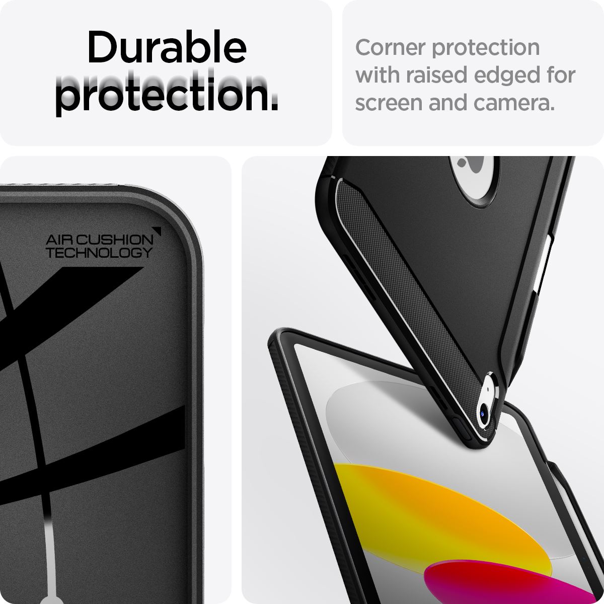 Spigen Rugged Armor, black - iPad 10.9" 2022/11" 2025 (14)