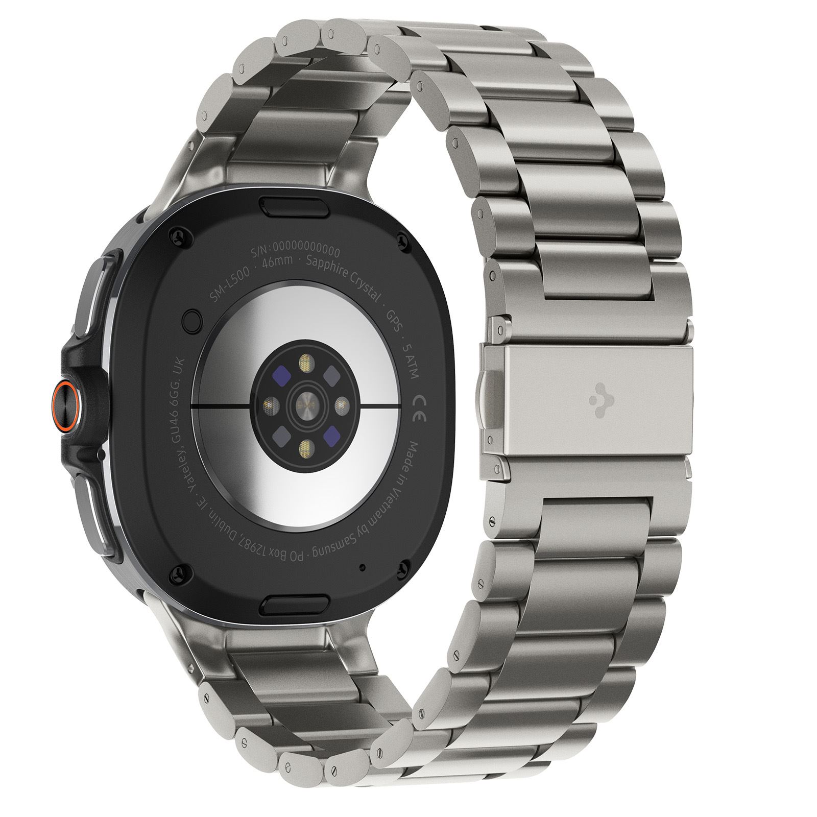 Spigen Modern Fit Titanium, natural titanium - Samsung Galaxy Watch 8 (40/44/46mm) (6)