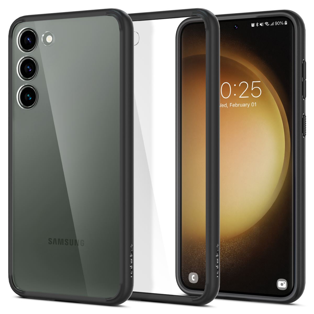 Spigen Ultra Hybrid, black - Samsung Galaxy S23 (4)