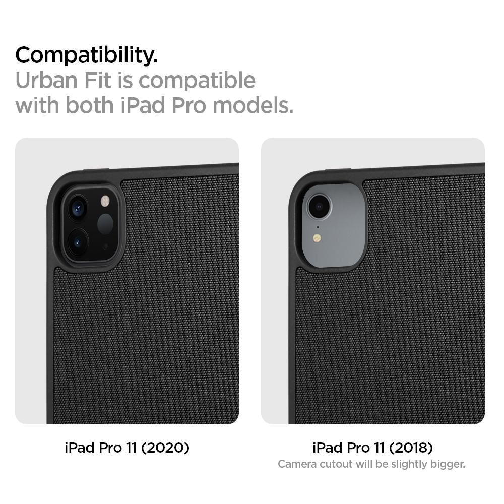 Spigen Urban Fit, black - iPad Pro 11" (2022/2021/2020/2018) (2)