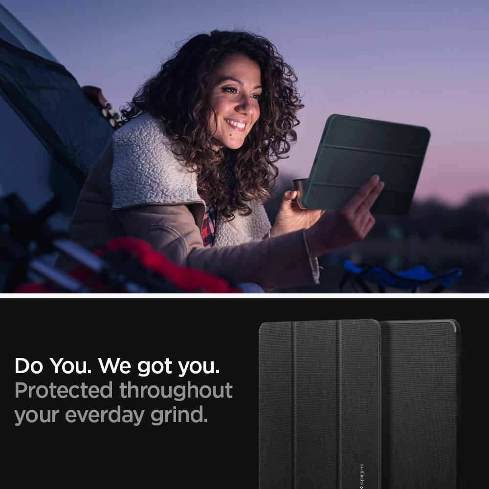 Spigen Urban Fit, black - iPad Pro 11" (2022/2021/2020/2018) (4)