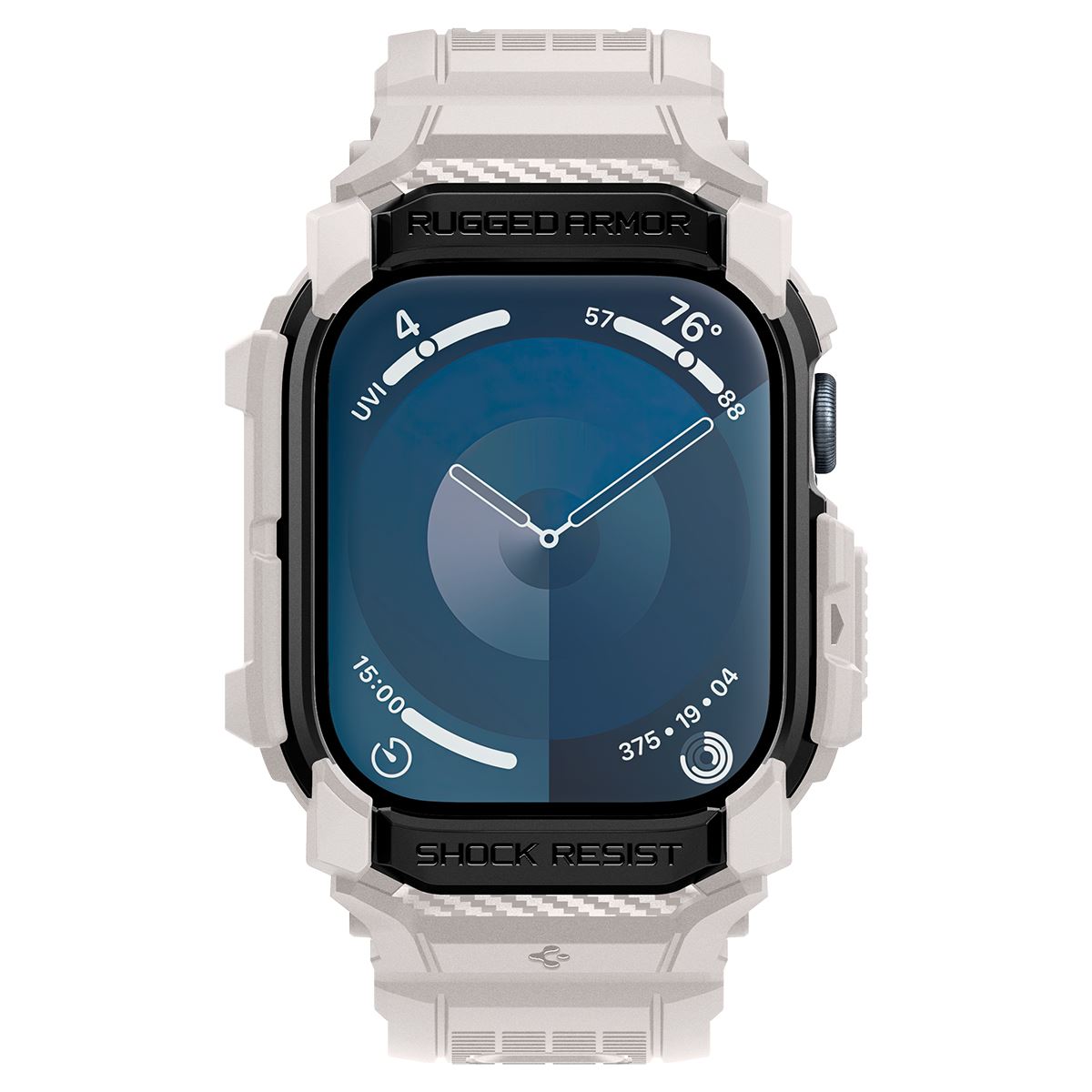 Spigen Rugged Armor Pro, dune beige - Apple Watch 11/10 42mm (4)