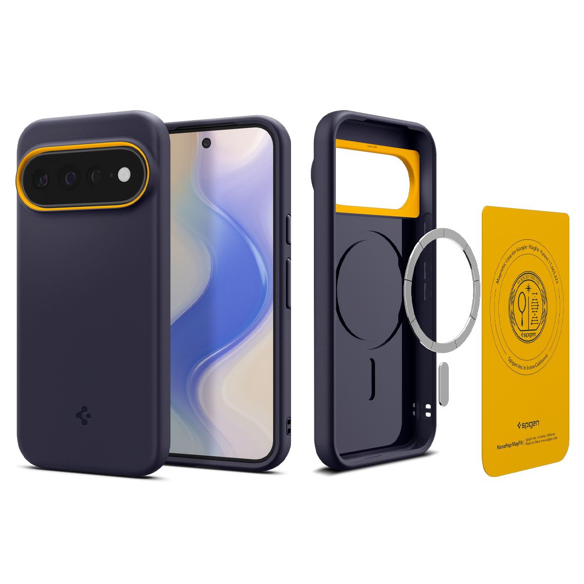 Spigen Nano Pop MagSafe, blueberry navy - Google Pixel 11 Pro XL (3)