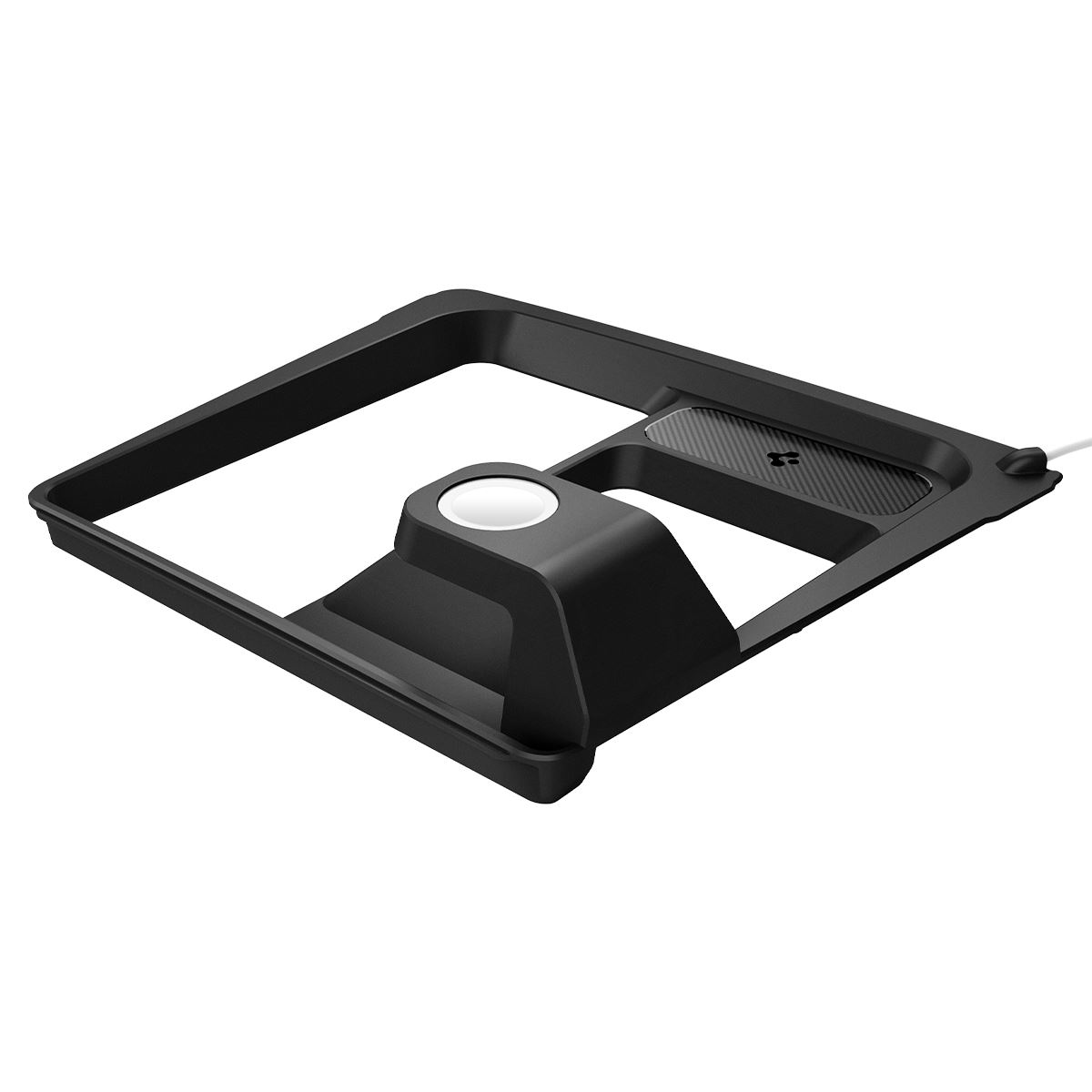 Spigen Tesla 3 in 1 Wireless Charging Hub Mount, black - Tesla Model 3 2024 (8)