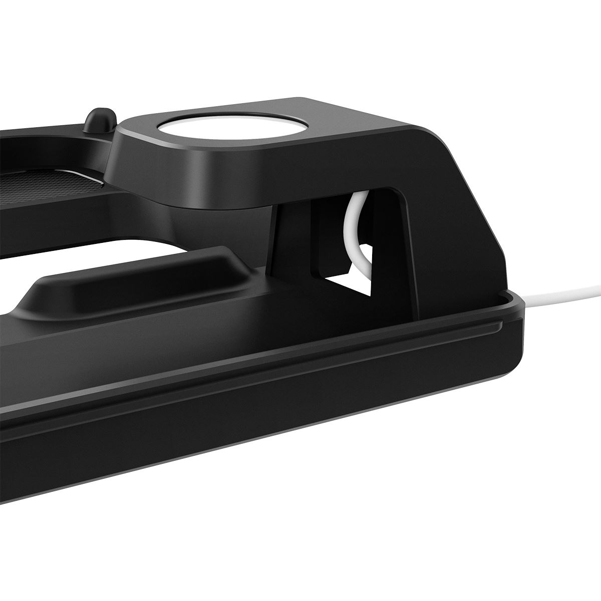 Spigen Tesla 3 in 1 Wireless Charging Hub Mount, black - Tesla Model 3 2024 (9)