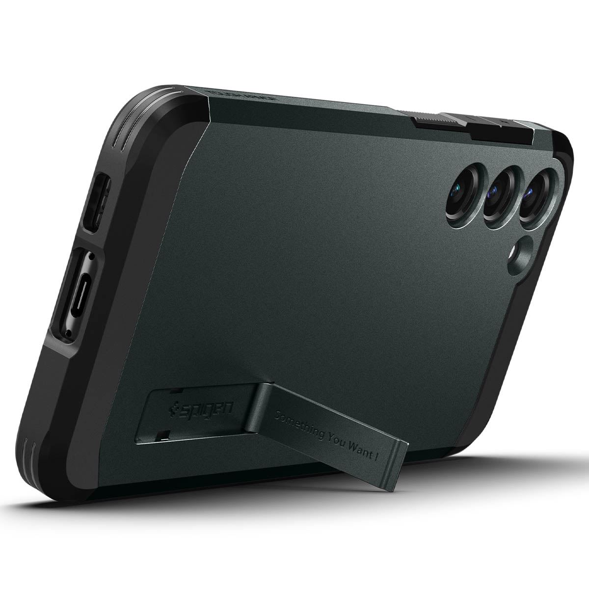 Spigen Tough Armor, abyss green  - Samsung Galaxy S23+ (12)