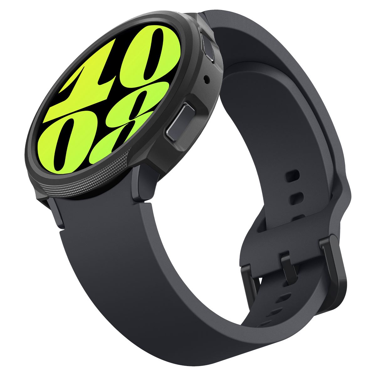Spigen Liquid Air, matte black - Samsung Galaxy Watch6 44mm (2)