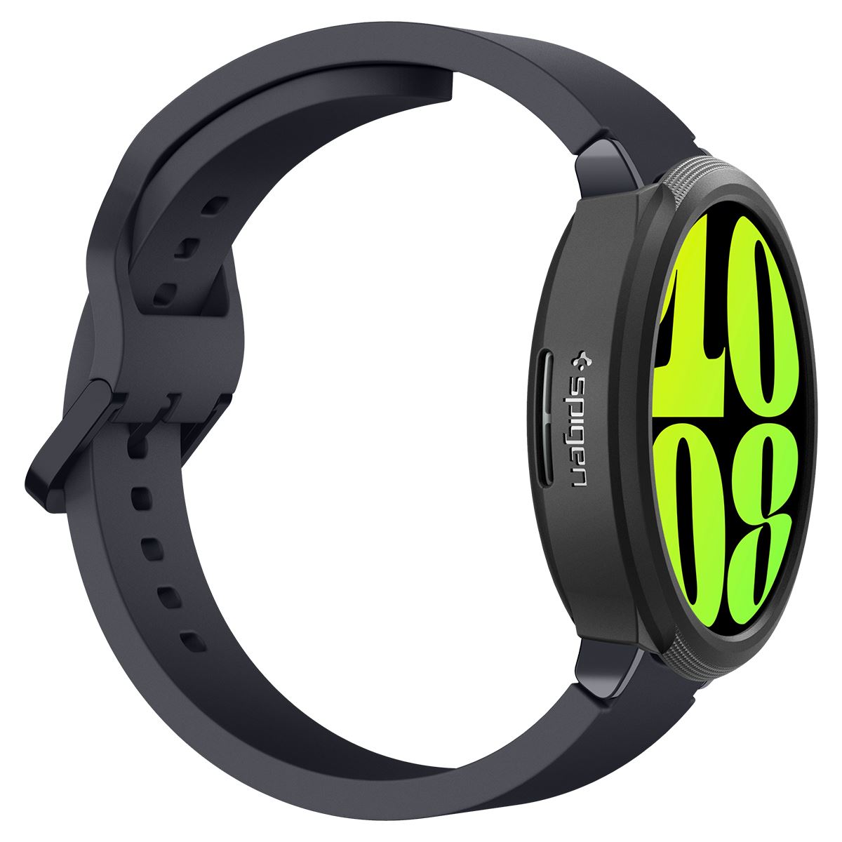 Spigen Liquid Air, matte black - Samsung Galaxy Watch6 44mm (3)