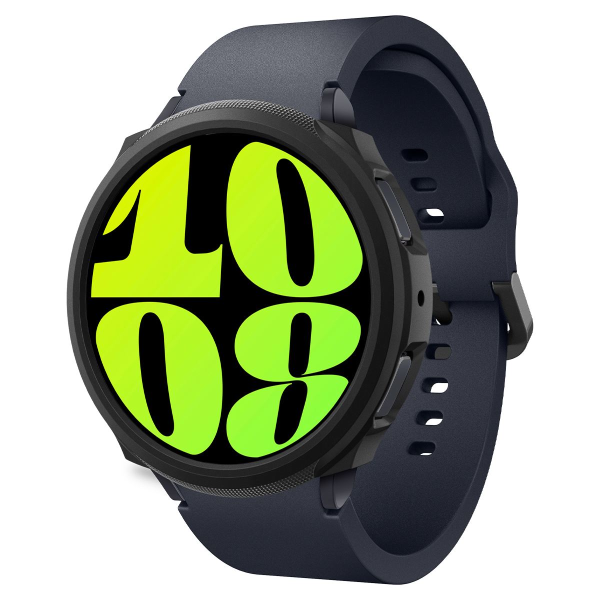 Spigen Liquid Air, matte black - Samsung Galaxy Watch6 44mm