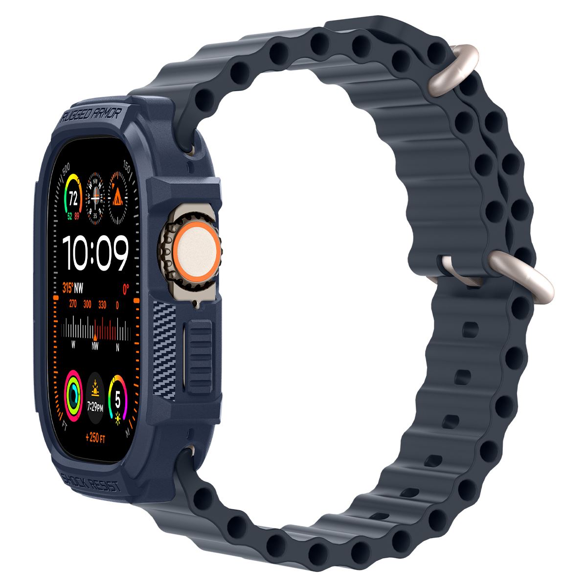 Spigen Rugged Armor, navy blue - Apple Watch Ultra 3/2/1 (10)