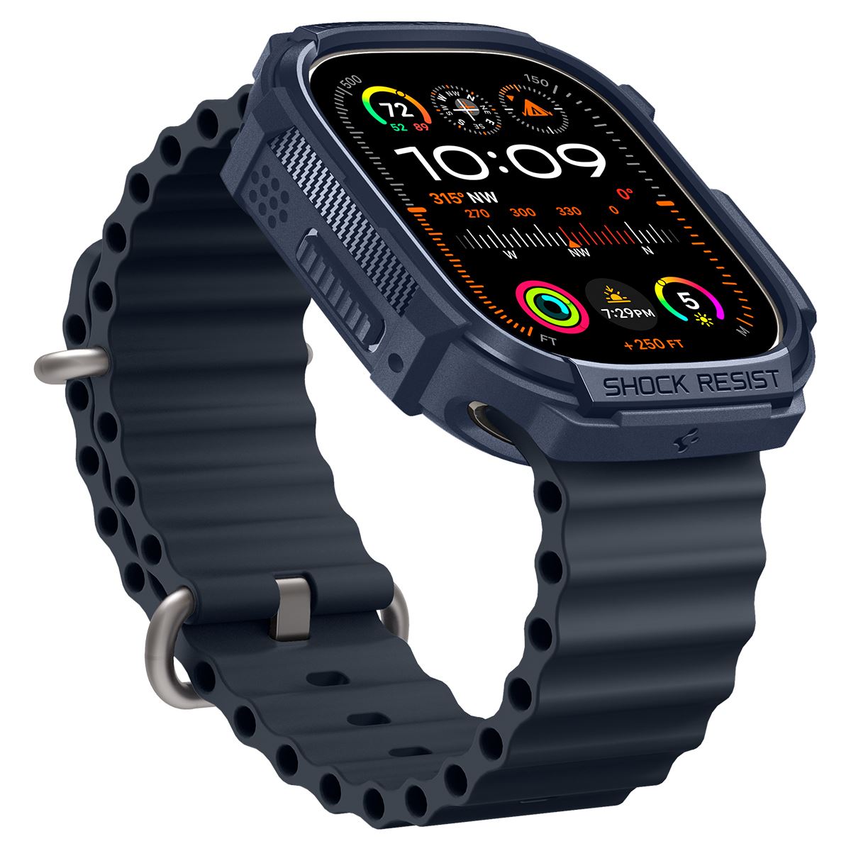 Spigen Rugged Armor, navy blue - Apple Watch Ultra 3/2/1 (11)