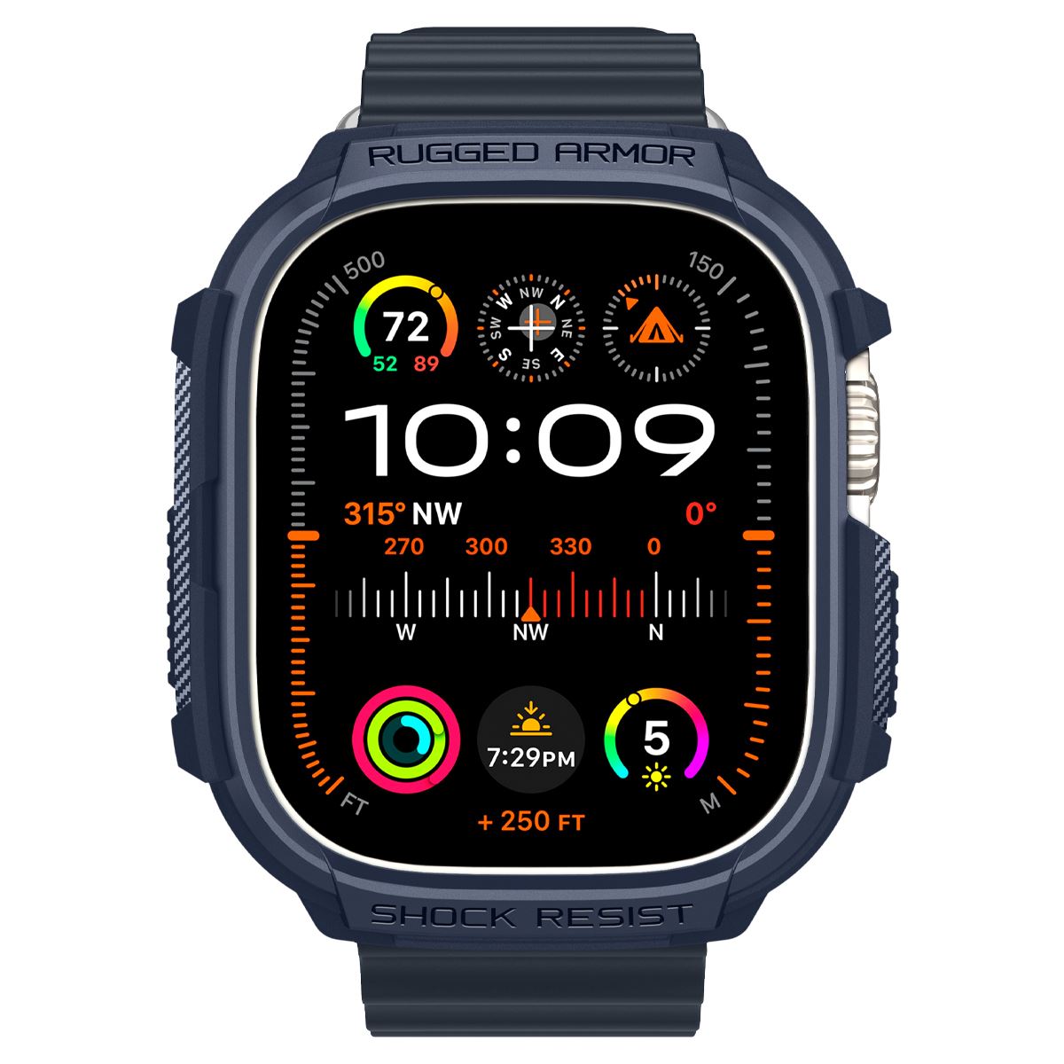 Spigen Rugged Armor, navy blue - Apple Watch Ultra 3/2/1 (7)