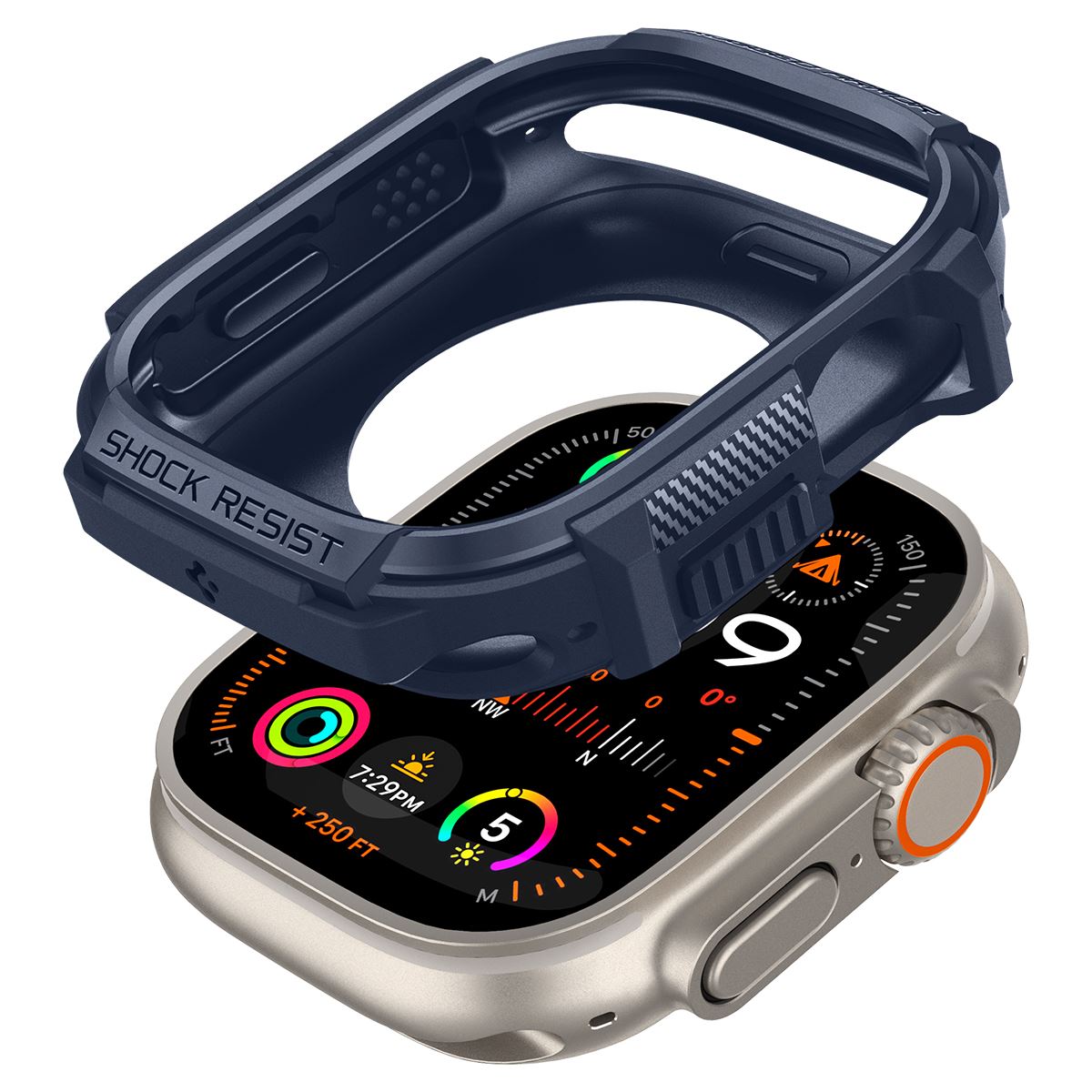 Spigen Rugged Armor, navy blue - Apple Watch Ultra 3/2/1 (8)