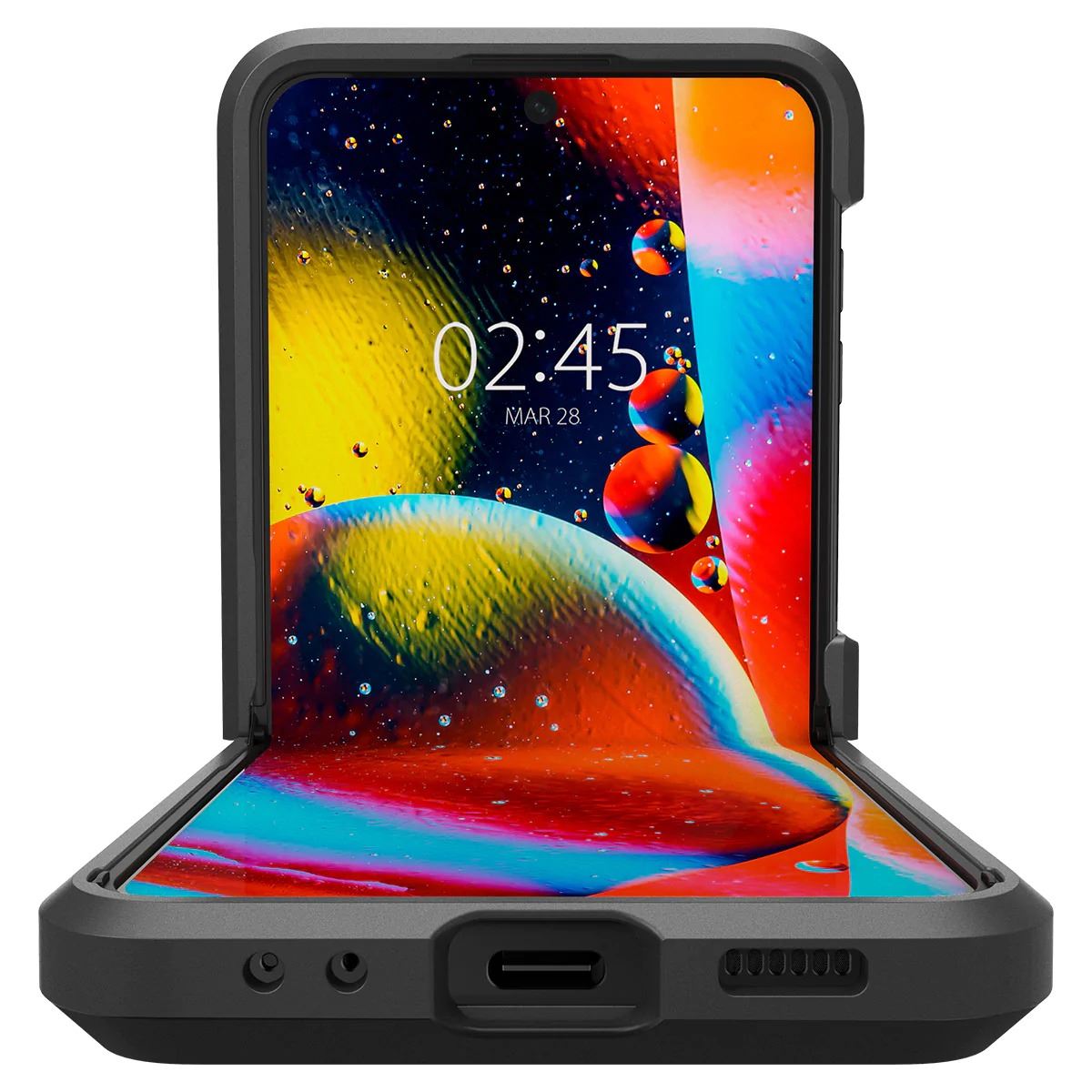 Spigen Tough Armor, black - Samsung Galaxy Z Flip4 (4)