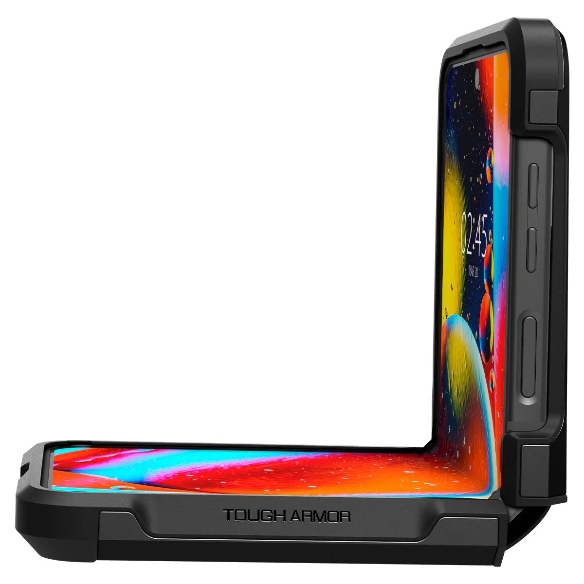Spigen Tough Armor, black - Samsung Galaxy Z Flip4 (7)