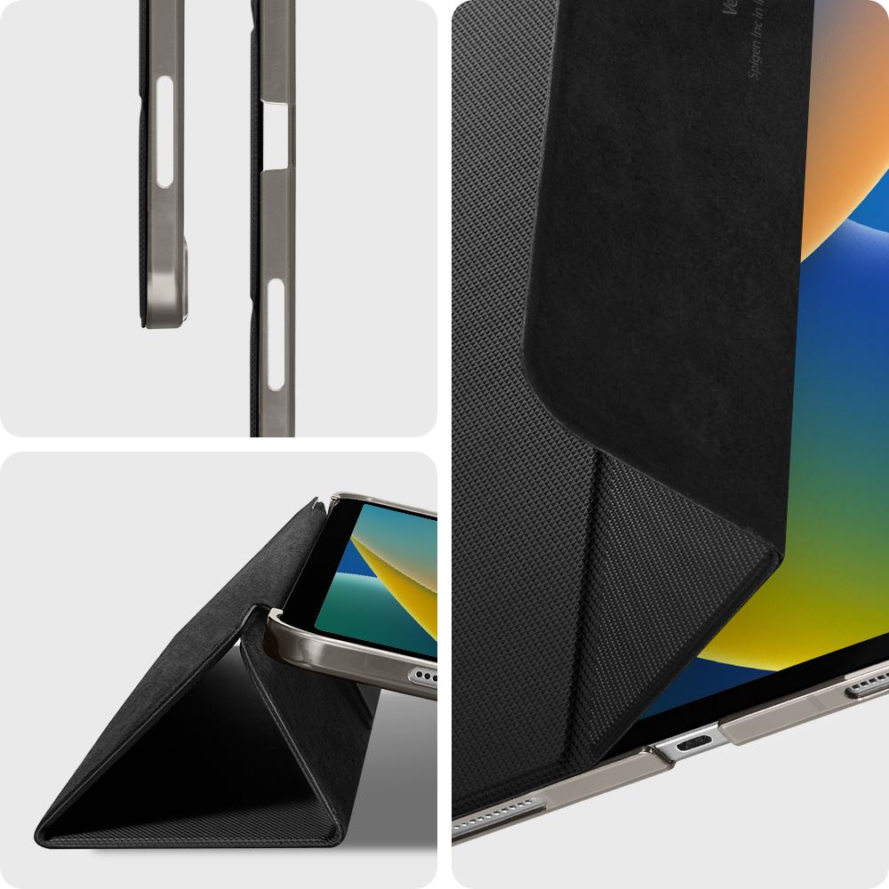 Spigen Liquid Air Folio, black - iPad Pro 11" (2022/2021) (10)